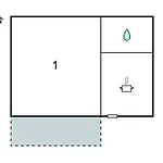 דירה 1 Bedroom In פולה